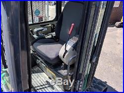 2012 John Deere 50D MINI EXCAVATOR CAB A/C Hyd Thumb SERVICED