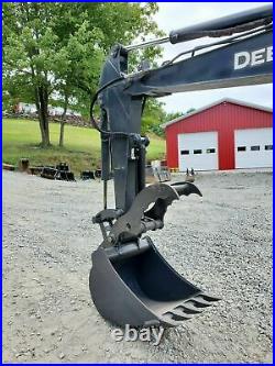 2012 John Deere 50d Excavator 10k Lb New Tracks New Hydraulic Thumb 2543 Hrs