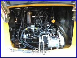 2012 John Deere 60D Mini Rubber Track Excavator Cab Heat Air Thumb 2 Speed Nice