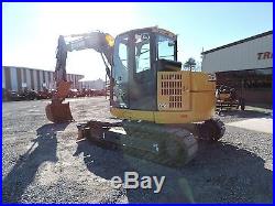 2012 John Deere 85d Excavator Caterpillar Enclosed Cab With Heat And A/c