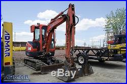 2012 KUBOTA KX91R3S2 Excavator, with Heated Cab and A/C, and Standard Blade