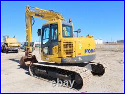 2012 Komatsu PC138US-8 Hydraulic Excavator Track Hoe A/C Cab Aux Hyd bidadoo