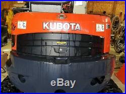 2012 Kubota U35 S2 Mini Excavator GENTLY USED 147.5 Hours, 2 buckets