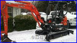 2012 Kubota kx91-3 Mini Excavator 1500 Hours Good unit trackhoe