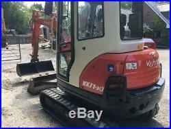 2012 Mini Excavator Kubota KX71-3 Rubber Tracked Air Cond Low Hours