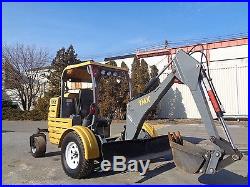 2012 TMX T10026 Towable Mini Excavator Backhoe Diesel Only 73 hours