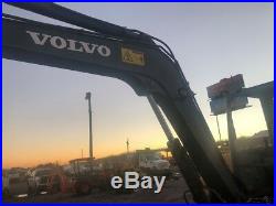 2012 Volvo EC55 Mini Excavator Track Hoe 2,500 Hours