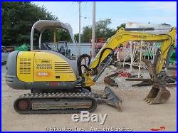 2012 Wacker 3503 Hydraulic Mini Excavator Hydraulic Thumb Yanmar Diesel bidadoo
