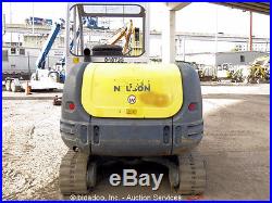 2012 Wacker 3503 Mini Excavator Hydraulic Rubber Tracks Yanmar Diesel Backhoe