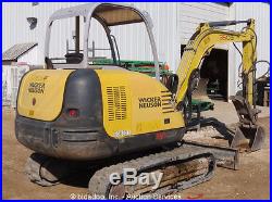 2012 Wacker 3503 Mini Excavator Rubber Tracks Hydraulic Thumb Backhoe bidadoo