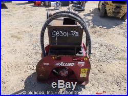 2013 Allied 300B Hydraulic Plate Compactor Attachment Excavator Backhoe bidadoo