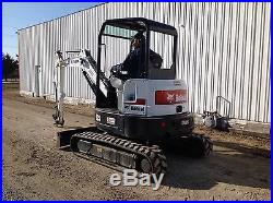 2013 BOBCAT E35 MINI EXCAVATOR PRICED FOR QUICK SALE EXC. COND. ONLY 440 hrs