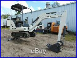 2013 Bobcat 324 Backyard Mini Excavator Kubota Diesel Retractable Tracks