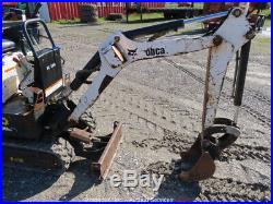 2013 Bobcat 418A Mini Excavator Rubber Tracks Dozer Backhoe Aux Hyd bidadoo