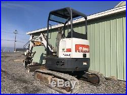 2013 Bobcat E26 Mini Excavator Hydraulic Thumb Kubota Diesel Low Cost Shipping