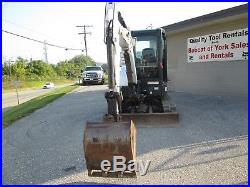 2013 Bobcat E35M Mini Excavator, 940 Hrs! , EROPS, AC/Heat, 2 Speed, 25 HP Kubota