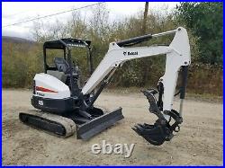 2013 Bobcat E35 Excavator Hydraulic Thumb Kubota Diesel Ready To Work We Finance
