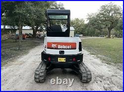 2013 Bobcat E35 Mini Excavator Pre Emissions Kubota 2 Speed Quick Attach