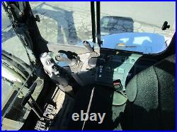 2013 Bobcat E50 Mini Excavator Loader Enclosed Cab Thumb Kubota Diesel