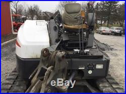 2013 Bobcat E55 Mini Excavator FOR PARTS OR REPAIR READ DESCRIPTION