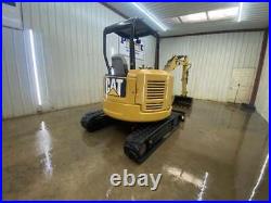 2013 CAT 303.5 CR OROPS TRACK EXCAVATOR With STRAIGHT BLADE & FRONT AUX