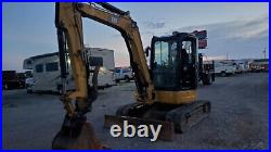 2013 Cat 305.5E Mini Ex Excavator Cab A/C Trackhoe Hydraulic Thumb