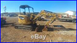 2013 Caterpillar 302.7D Excavator Mini Ex Trackhoe 1862Hrs 24Hp Used
