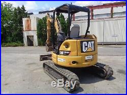 2013 Caterpillar 303.5E Mini Excavator Backhoe- Diesel