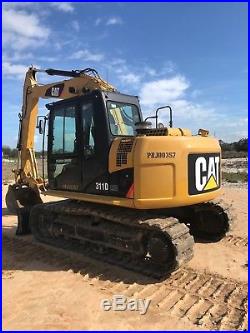2013 Caterpillar 311DLRR excavator with 1340hrs and cat thumb