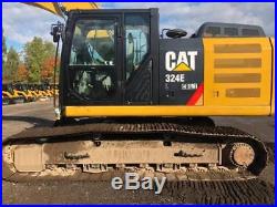 2013 Caterpillar 324el Long Reach Hydraulic Excavator Crawler Track Cat 324