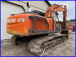 2013 Hitachi Zx210lc-5n Excavator, 5431 Hrs, Cab, Heat/ac, Rear Cam, Thumb, 150hp