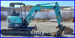 2013 Ihi 35vx Excavator With Breaker And Extra Qd Buckets Low Hours