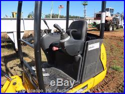 2013 JCB 8018CTS Mini Excavator Crawler Aux Hyd Extendable Tracks Backfill Blade