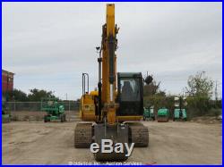 2013 JCB JS145LC Hydraulic Excavator A/C Cab Aux Hyd Tractor Backhoe bidadoo
