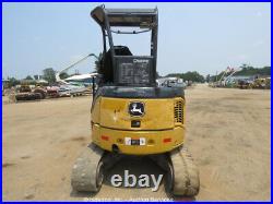 2013 John Deere 27D Mini Excavator Trackhoe Swing Boom Aux Hydraulics bidadoo