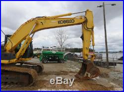 2013 Kobelco SK210-9 Hydraulic Excavator A/C Cab Aux Hyd Trackhoe bidadoo