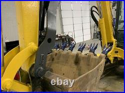 2013 Komatsu PC45MR-3 Mini Excavator Hyd Thumb Dozer A/C heat WILL TAKE $42000