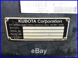 2013 Kubota KX008-3 Hydraulic Mini Excavator Super Clean Only 1100Hrs