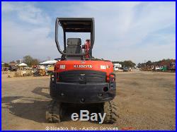 2013 Kubota KX91-3S2 Mini Excavator Rubber Tracks Backhoe Aux Hyd 2 Buckets