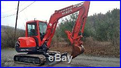 2013 Kubota Kx121-3 Excavator Loaded Mint Low Hrs Ready 2 Work In Pa We Ship