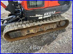 2013 Kubota Kx121-3 Mini Excavator, Cab, Hyd Thumb, 42 HP Pre-emission, 1415 Hrs
