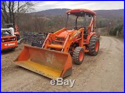 2013 Kubota M59 Tractor Loader Backhoe 4x4 Hst Ready 2 Work In Pa! We Ship