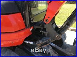 2013 Kubota U25-2A Rubber Track Mini Excavator Hydraulic Thumb Cab Crawler