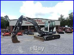 2013 Terex Tc75 Excavator Bobcat Caterpillar Deere Fully Enclosed Cab
