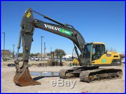 2013 Volvo EC220DL Hydraulic Excavator A/C Cab Aux Hyd Diesel Tractor bidadoo