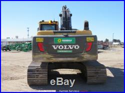 2013 Volvo EC220DL Hydraulic Excavator A/C Cab Aux Hyd Diesel Tractor bidadoo