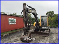 2013 Volvo ECR88 Hydrauiic Midi Excavator with Cab & Thumb Only 3900Hrs