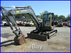 2013 Volvo Ecr88 Compact Excavator With Rubber Tracks