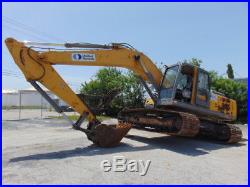 2013 XCMG 240-LC EXCAVATOR With THUMB ICE COLD A/C STEREO 55,000 LB WEIGHT