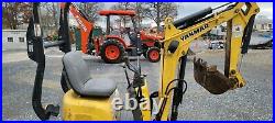 2013 Yanmar SV08-1A Mini Excavator. 827 Hours! Expandable Tracks! Diesel